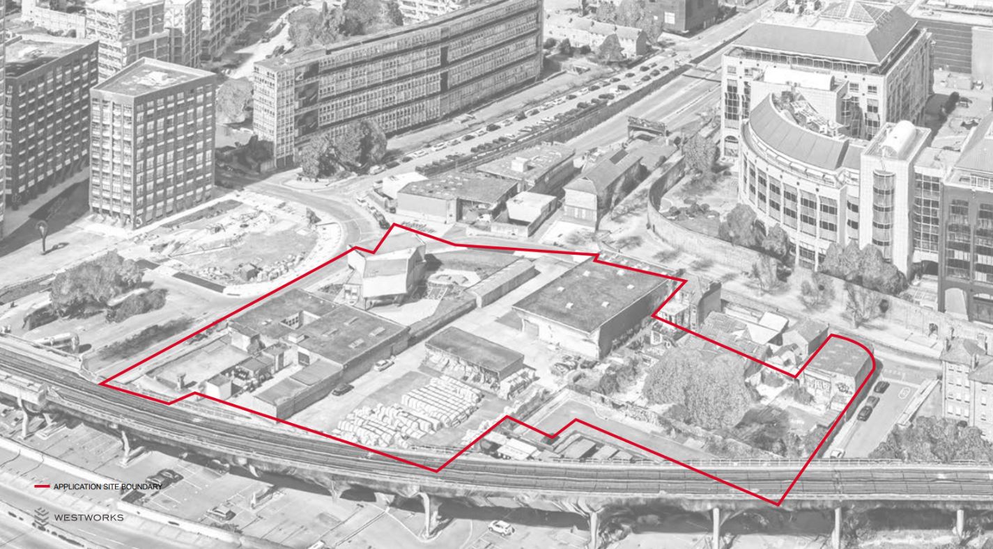The site