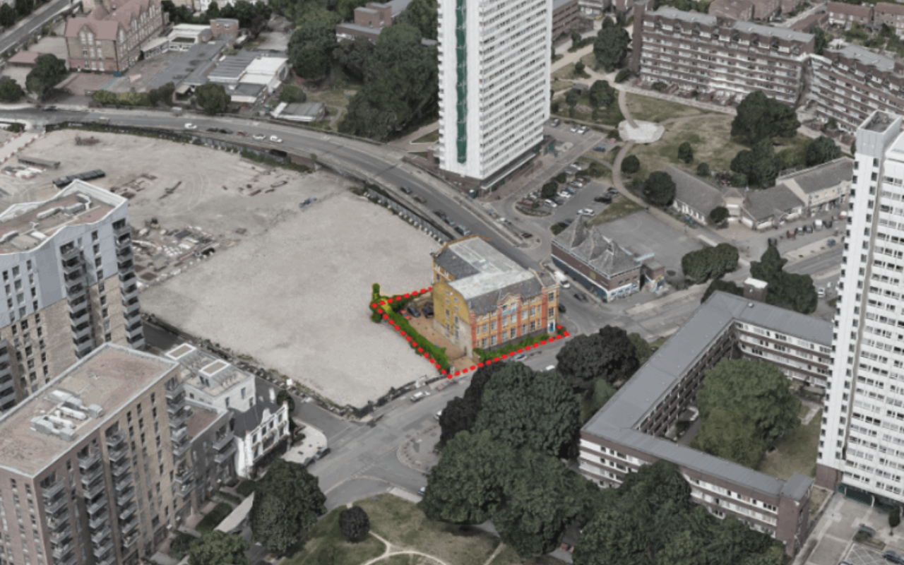 The site
