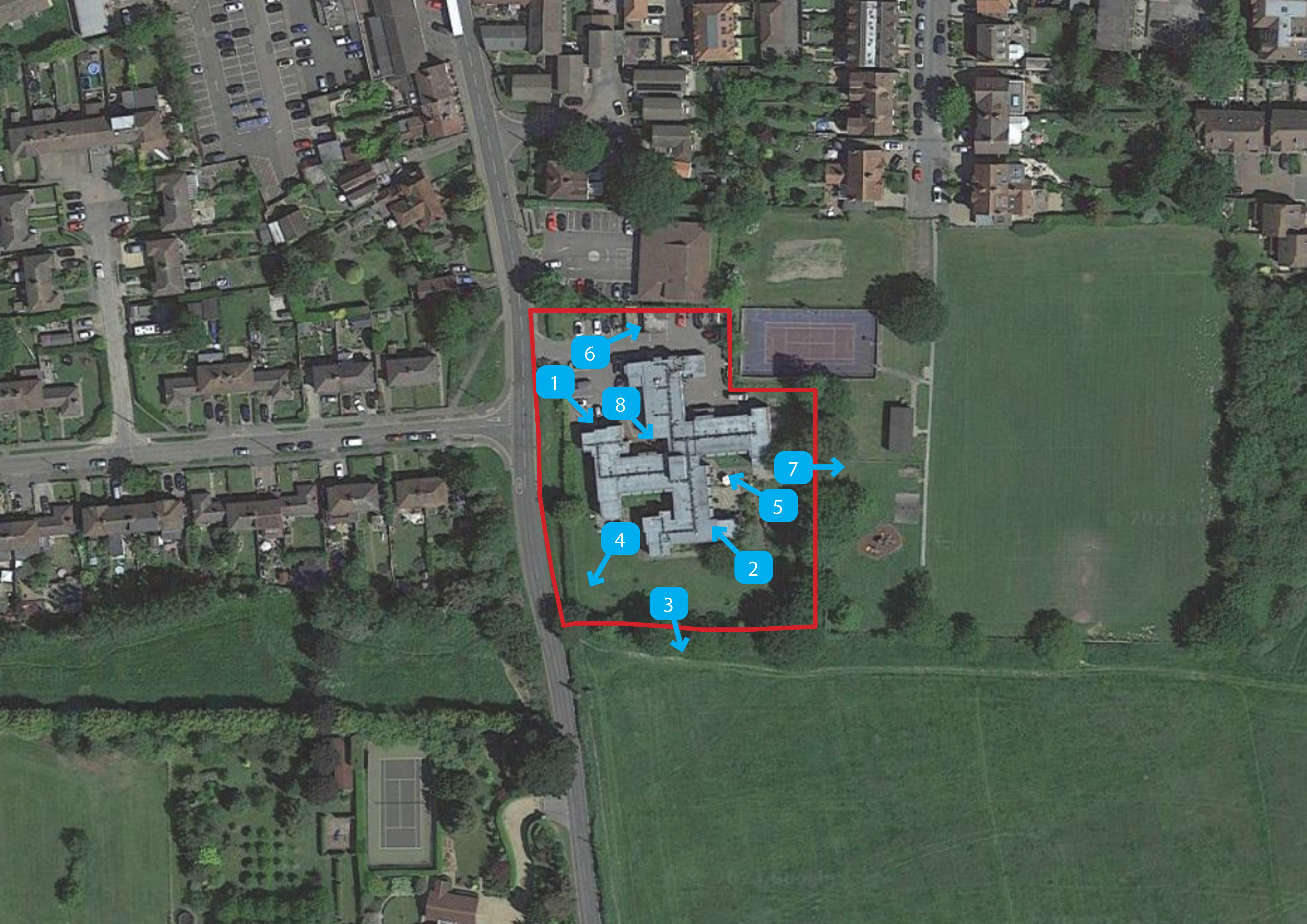 The site