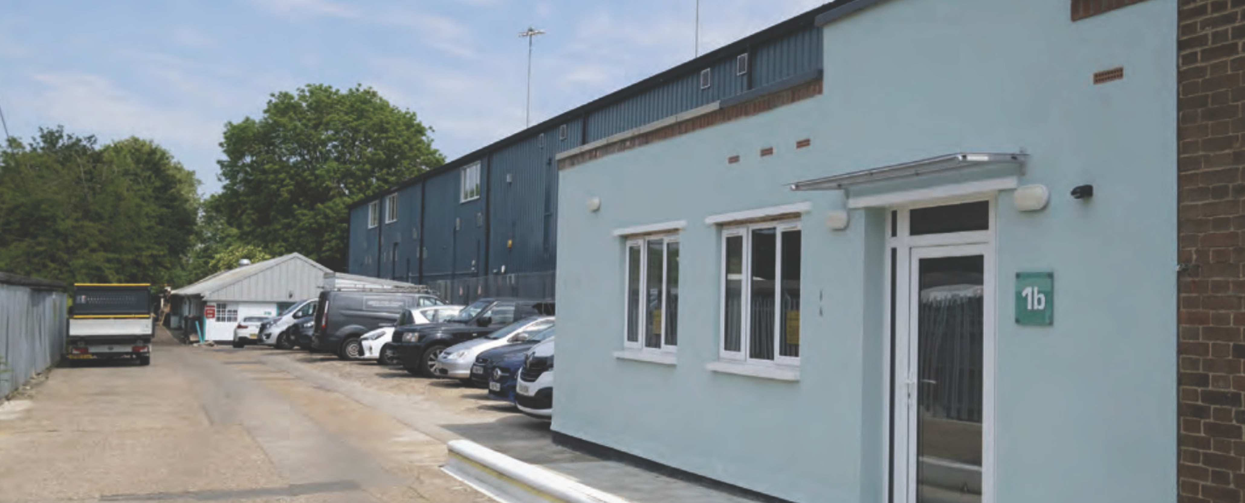 Light-industrial units western side
